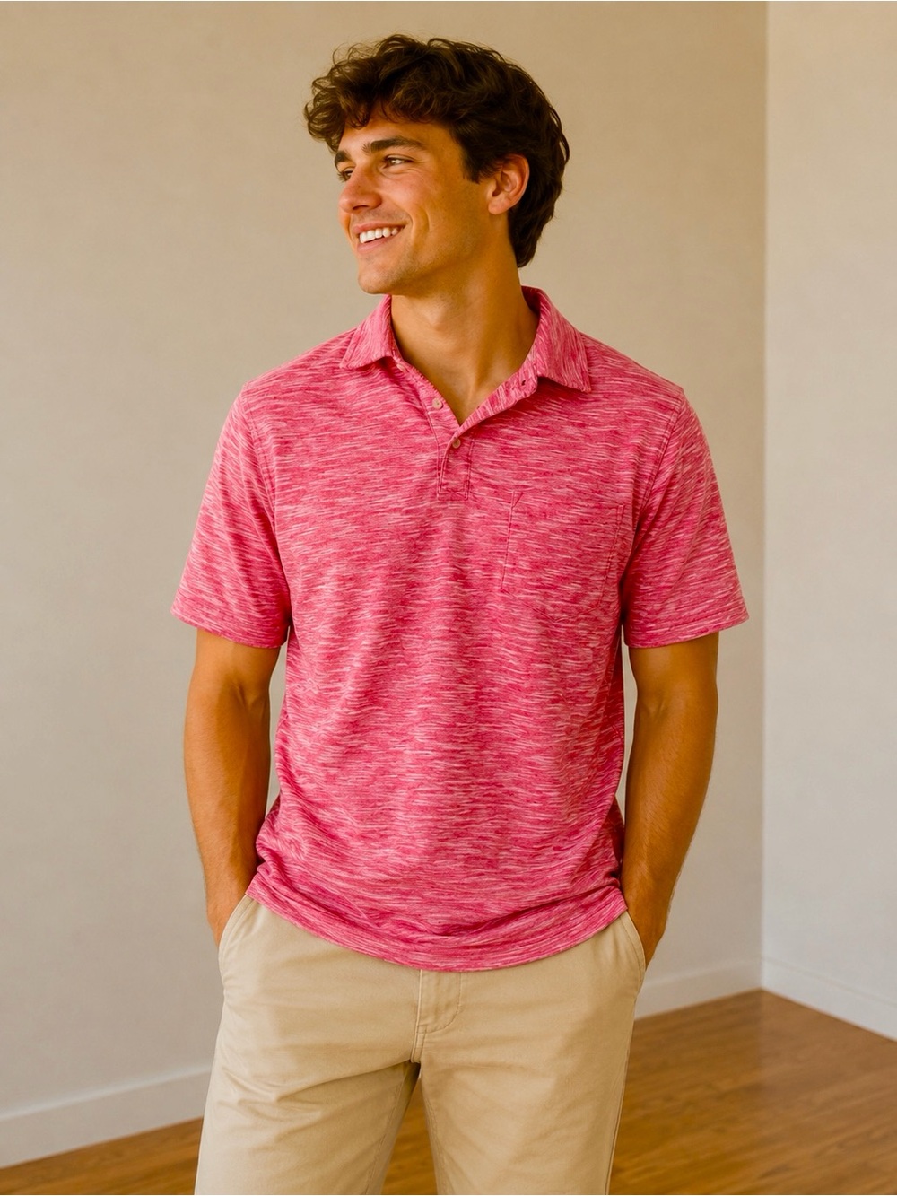 Urban Pipeline short sleeve polo style shirt